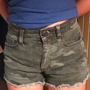 Camo shorts